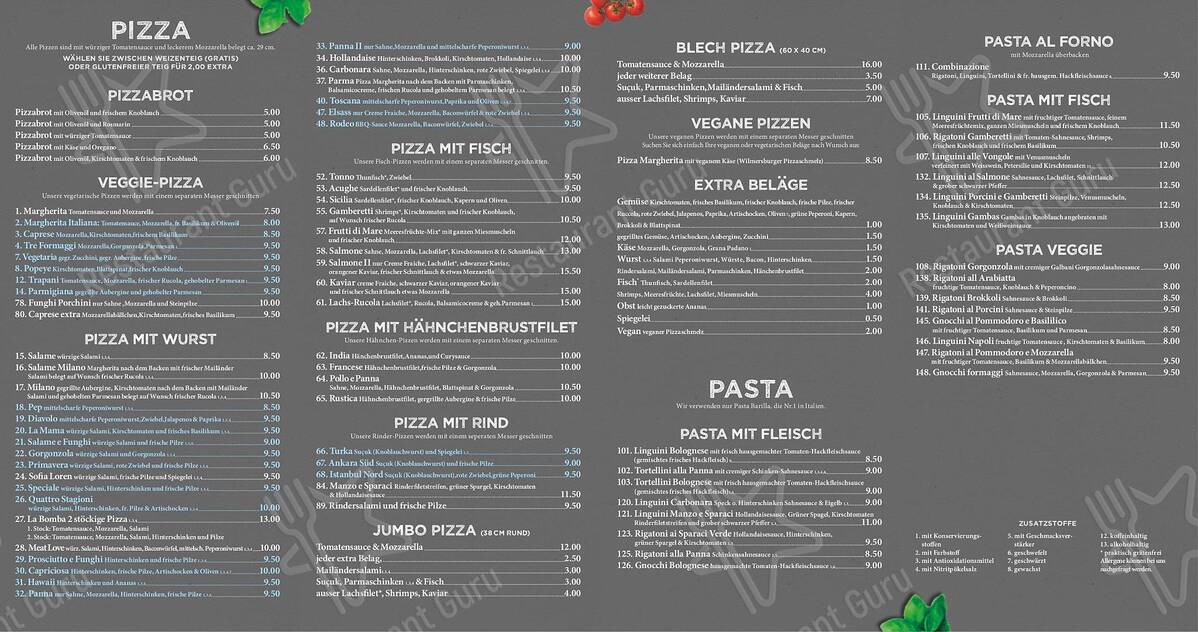 Menu At Pizzeria Cucina Italiana Da Marcello Bad Kreuznach