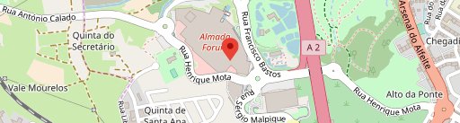 100 Montaditos Almada on map