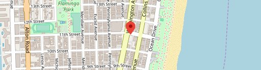 11th Street Diner en el mapa