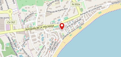 19 Club Costa Blanca Benidorm en el mapa