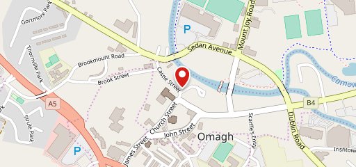 9th Avenue Omagh on map