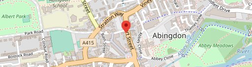 Abingdon Spice on map