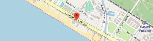 Le Dune Beach Restaurant & Bar sulla mappa