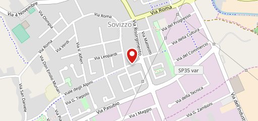 Pizzeria Al Portego Sovizzo sulla mappa