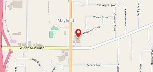 Aladdin's Eatery Mayfield on map