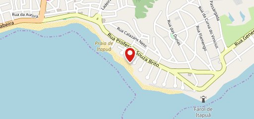 Alambic Praia Inn no mapa