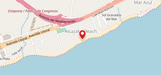 Restaurante Alcazaba Beach on map