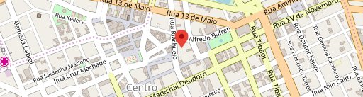 All Café Centro no mapa
