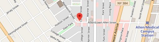 Allen St Hardware Cafe on map