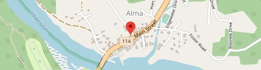 Alma Boathouse Restaurant на карте