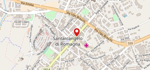 Altamarea Cafè Santarcangelo sulla mappa