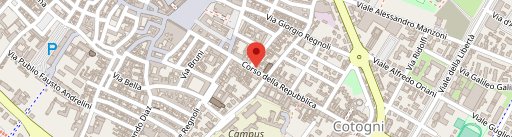 Pizzeria Altero Forlì sulla mappa