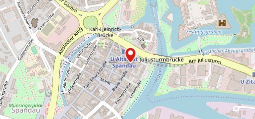 Altstadt Burger Berlin en el mapa