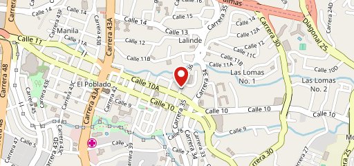 Amelie Fondue - Medellin на карте