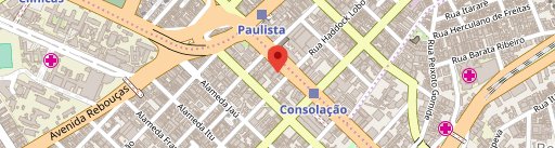 Restaurante America Paulista no mapa