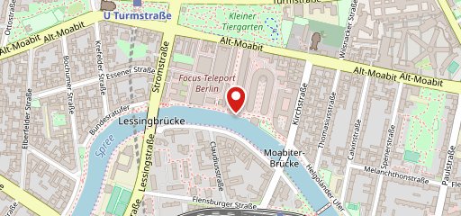 AMERON Berlin ABION Spreebogen Waterside en el mapa
