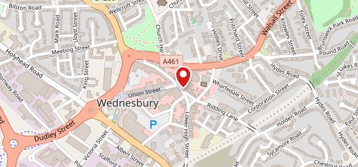 Amigos Pizza (Wednesbury) en el mapa
