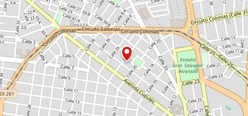 Amor De Café Mérida en el mapa