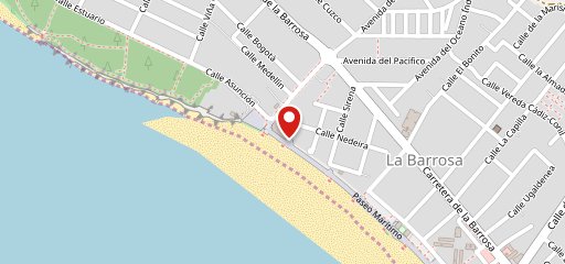 Amore Beach Bar And Restaurant en el mapa
