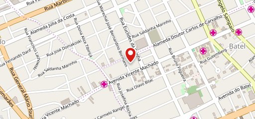 Restaurante Anarco Batel no mapa