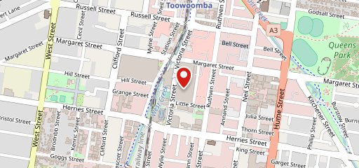 Andrews Toowoomba en el mapa
