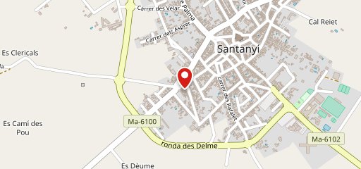 Restaurante Anoa Santanyí on map