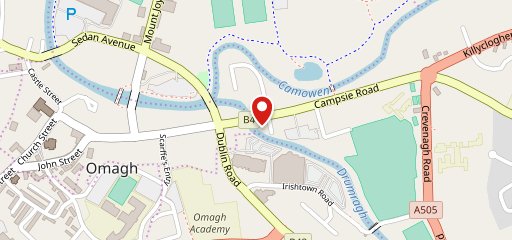 Apache Pizza Omagh on map