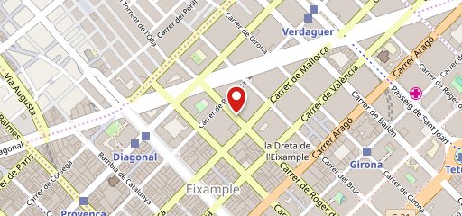 Arigato Barcelona on map