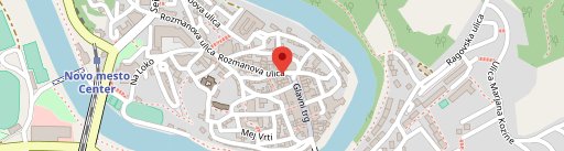 Arkade bar Novo mesto en el mapa
