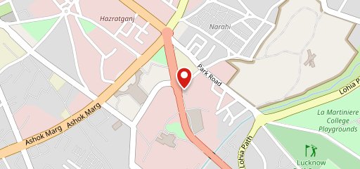 Aryan Hazratganj on map