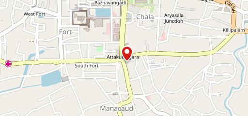 Attakulangara kethel chicken Rahmaniya Restaurant on map
