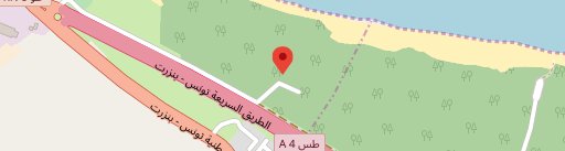 Auberge de jeunesse de Rimel-مضيف الشباب بالرمال en el mapa