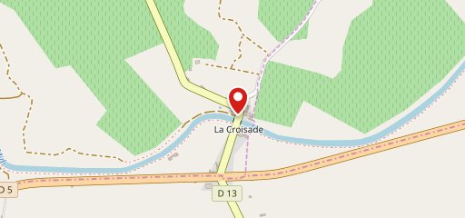Auberge de la Croisade on map
