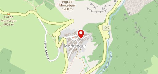 Auberge de Montsegur Restaurant на карте