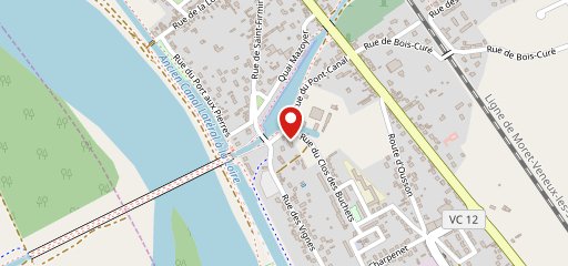 Auberge du Pont Canal en el mapa