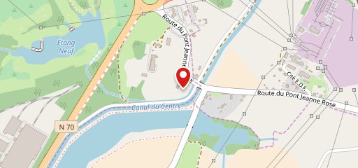 Auberge du Pont Jeanne Rose - La fiesta en el mapa