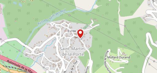 Auberge le Saint Martin en el mapa