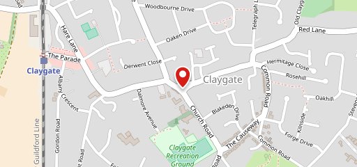 Claygate Averna на карте