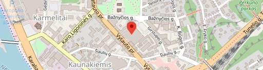 Awocado Noodle Bar (Kaunas) en el mapa