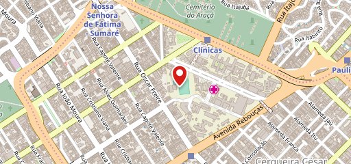 Aze Atlética Restaurante e Lounge no mapa