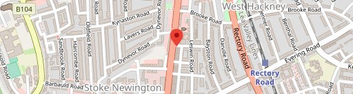 Babel Art House / Cafe & Restaurant London. en el mapa
