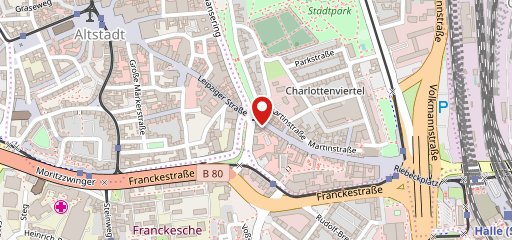 BACKHAUS Halle (Saale) на карте