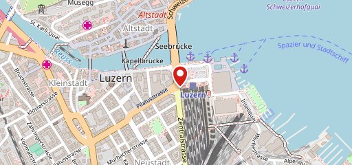 Confiseur Bachmann AG - Bahnhof Luzern UG auf Karte