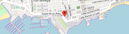 Restaurante Bahía en el mapa