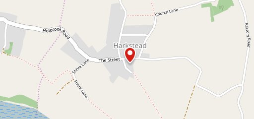 Bakers Arms Harkstead on map