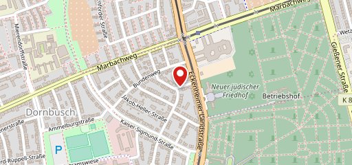 Kuli Alma Vegan / israeli Restaurant, Cafe & Catering in Frankfurt am Main en el mapa