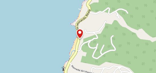 Ballena Beach Bar no mapa