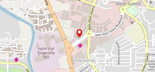 Bandar Djakarta Alam Sutera en el mapa