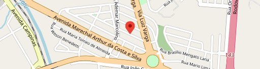 Bar Do Dinho no mapa