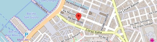 Caffè Ferrari Trieste bar sulla mappa